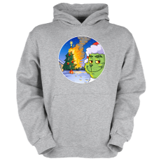 Fruit of the Loom Grincs meghitt karácsony - Gyerek Kapucnis Pulóver