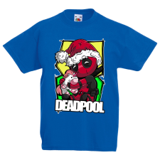 Fruit of the Loom Karácsonyi sapkás deadpool - Gyerek Póló gyerek póló