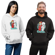 Fruit of the Loom, Kariban Casper és Kat - Unisex Kapucnis Pulóver
