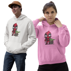 Fruit of the Loom, Kariban Deadpool és Baby Yoda - Unisex Pulóver