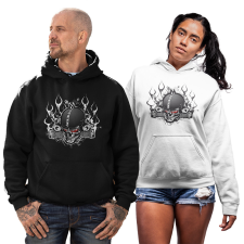 Fruit of the Loom, Kariban Démon motoros - Unisex Pulóver női pulóver, kardigán