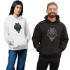 Fruit of the Loom, Kariban Denevér - Unisex Kapucnis Pulóver