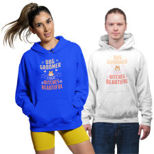 Fruit of the Loom, Kariban Dog groomer - Unisex Pulóver női pulóver, kardigán