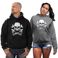 Fruit of the Loom, Kariban Élj gyorsan, halj meg fiatalon - Unisex Pulóver