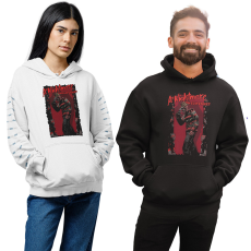 Fruit of the Loom, Kariban Freddy Krueger - Unisex Kapucnis Pulóver