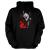 Fruit of the Loom, Kariban Freddy Krueger - Unisex Kapucnis Pulóver