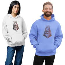 Fruit of the Loom, Kariban Halál Papnője - Unisex Kapucnis Pulóver női pulóver, kardigán
