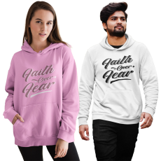 Fruit of the Loom, Kariban Hit a félelem felett - Unisex Pulóver