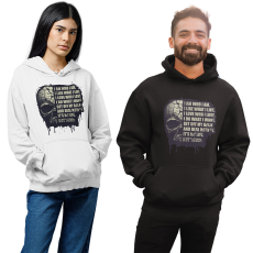 Fruit of the Loom, Kariban It's my life - Unisex Kapucnis Pulóver
