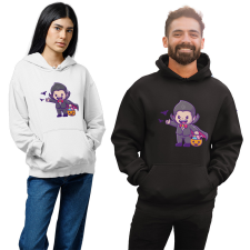 Fruit of the Loom, Kariban Kis drakula - Unisex Kapucnis Pulóver női pulóver, kardigán