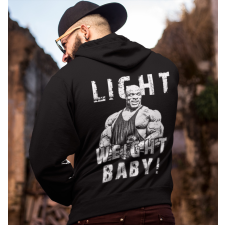 Fruit of the Loom, Kariban Light Weight Baby - Ronnie Coleman - GYM Kapucnis Pulóver női pulóver, kardigán