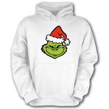 Fruit of the Loom, Kariban Mikulás Sapkás Grincs - Unisex Kapucnis Pulóver női pulóver, kardigán