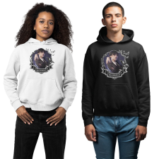 Fruit of the Loom, Kariban Miss Wednesday Addams & Thing - Unisex Kapucnis Pulóver női pulóver, kardigán