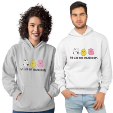 Fruit of the Loom, Kariban Nem vagyunk hozzávalók - Unisex Pulóver női pulóver, kardigán