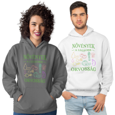 Fruit of the Loom, Kariban Növények a legjobb orvosság - Unisex Pulóver női pulóver, kardigán