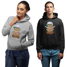 Fruit of the Loom, Kariban Pew-Pew Madafakas - Unisex Pulóver