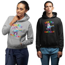 Fruit of the Loom, Kariban Pew-Pew Madafakas - Unisex Pulóver női pulóver, kardigán