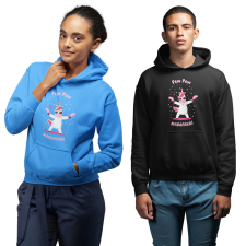 Fruit of the Loom, Kariban Pew-Pew Madafakas - Unisex Pulóver női pulóver, kardigán