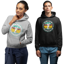 Fruit of the Loom, Kariban Pew-Pew Madafakas - Unisex Pulóver női pulóver, kardigán