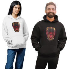 Fruit of the Loom, Kariban Szörny Szája - Unisex Kapucnis Pulóver