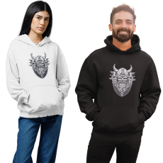 Fruit of the Loom, Kariban Viking Vezető - Unisex Kapucnis Pulóver