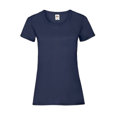 Fruit of the Loom Női póló Csapott ujjú Fruit of the Loom Valueweight T Lady-Fit - 2XL (18), Sötétkék (navy)