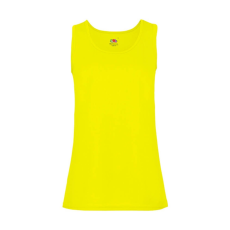 Fruit of the Loom Női póló Ujjatlan Fruit of the Loom Performance Vest Lady-Fit - XS, Világos sárga