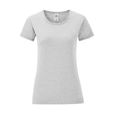 Fruit of the Loom Női rövid ujjú póló Fruit of the Loom Ladies' Iconic 150 T -XL, Heather szürke