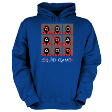 Fruit of the Loom Squid Game csak egy maradhat - Unisex Kapucnis Pulóver