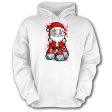 Fruit of the Loom Squid Game Mikulás - Unisex Kapucnis Pulóver
