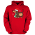 Fruit of the Loom Tacskó Mikulás - Gyerek Kapucnis Pulóver