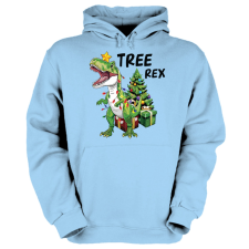 Fruit of the Loom Tree Rex - Unisex Kapucnis Pulóver női pulóver, kardigán