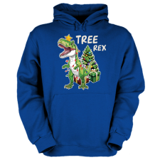 Fruit of the Loom Tree Rex - Unisex Kapucnis Pulóver női pulóver, kardigán