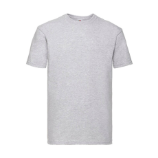 Fruit of the Loom Uniszex póló Rövid ujjú Fruit of the Loom Super Premium Tee - 2XL, Heather szürke