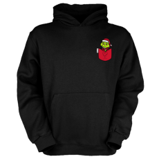 Fruit of the Loom Zseb Grincs - Gyerek Kapucnis Pulóver