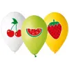  Fruits, Gyümölcs léggömb, lufi 5 db-os 13 inch (33 cm)