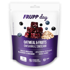 Frupp Frupp day lioflizált zabkocka snack kék áfonya-arónia 25 g reform élelmiszer