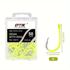  FTK 50db rozsdamentes acél horgok horog