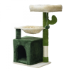 Fudajo kaktusz formájú macska karcolóoszlop zöld 75 cm