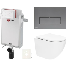  Függő WC falra szerelve SAT SIKOSZTOR67GMM SIKOSZTOR67GMM szaniter