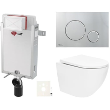  Függő WC szett falra szerelhető SAT SIKOSZTOR6771 SIKOSZTOR6771 szaniter