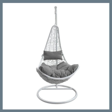  Függőfotel párnával és fém vázas állvánnyal SC004WG kerti bútor