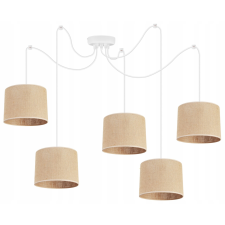  FÜGŐLÁMPA, MENNYEZETI CSILLÁR, 20 CM-ES LÁMPABÚRA, PÓK világítás