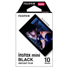 Fuji film Instax Mini Black fotópapír (10 lap) fotópapír
