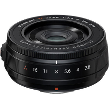 Fujifilm Fujinon XF 23 mm f/2.8 R WR, fekete objektív