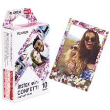 Fujifilm Instax Mini Film Confetti Edition instant fotópapír (10 db / csomag) fotópapír