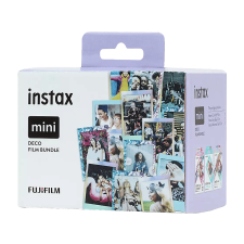 Fujifilm Instax Mini film deco 3x10kép (confetti, mermaid tail, blue frame) fotópapír