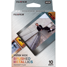 Fujifilm Instax Wide film Brushed Metal, 10db fotópapír