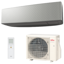  Fujitsu Design ASYG12KETE-B / AOYG12KETA oldalfali mono split klíma 3.4 kW split klíma