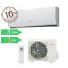 Fujitsu Oldafali split SLIM DESIGN R410A ASYG-09LUCA / AOYG-09LUCB 2,5kW klíma